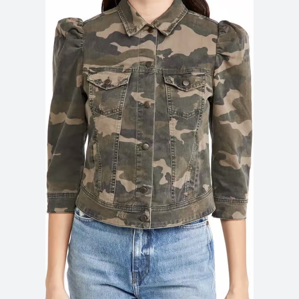 NEW Retrofete Camo Ada jacket